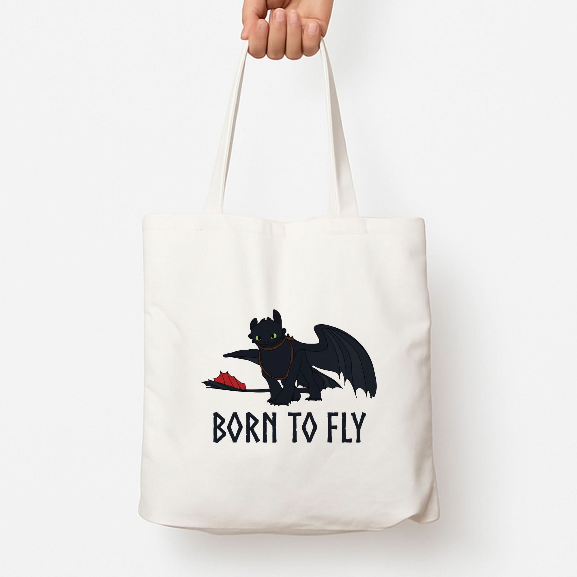 Dragon Born To Fly Tote Bag