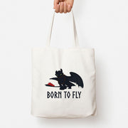 Dragon Born To Fly Tote Bag 1