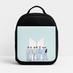 K-Pop Band Tour Pastel Blue Insulated Lunch Bag