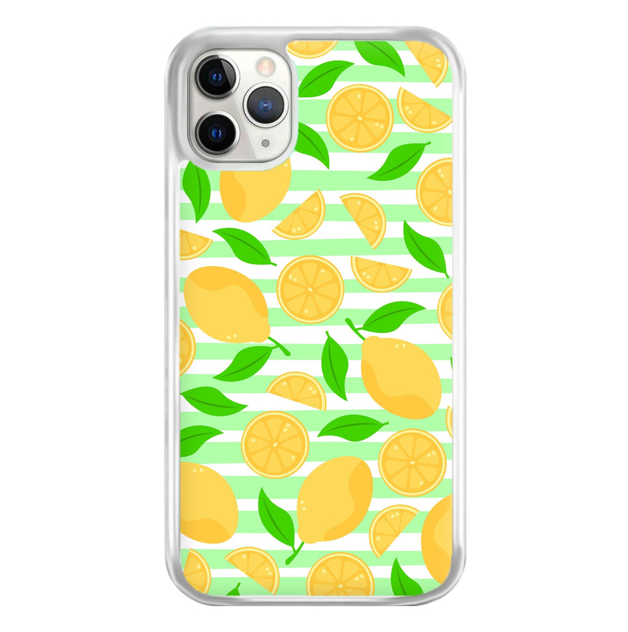 Lemons Pattern - Summer Phone Case