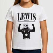 Lewis Red And Gold Kids T-Shirt 3