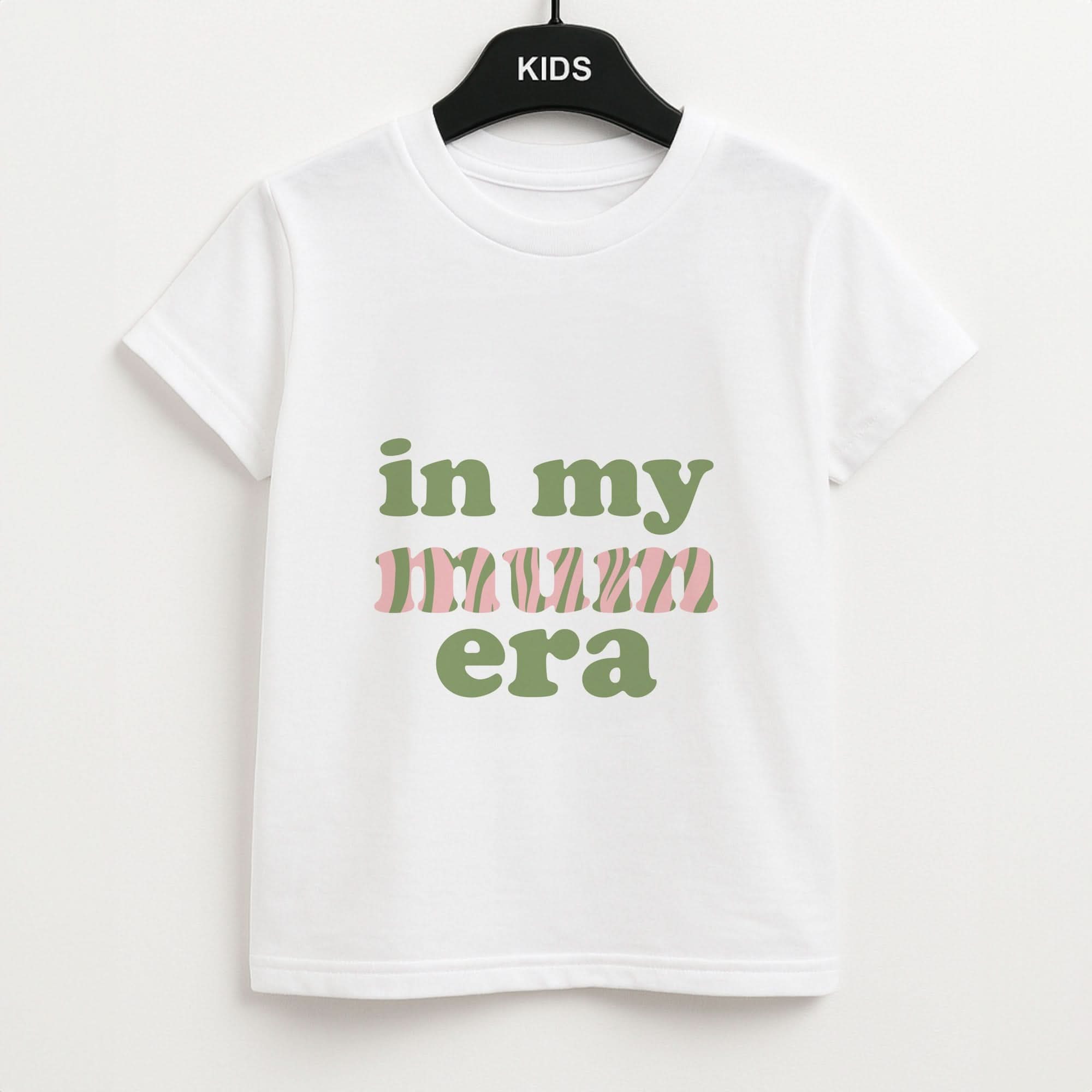 In My Mum Era Kids T-Shirt