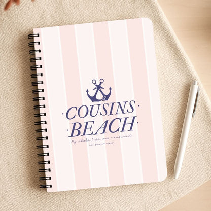 Stripes Cousin Beach Notepad