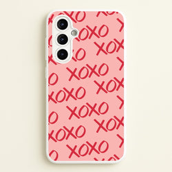 XOXO Pattern Galaxy A54 Case
