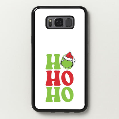 Green Ho Ho Ho Galaxy S8 Case