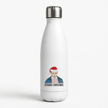 Strange Christmas  White Water Bottle