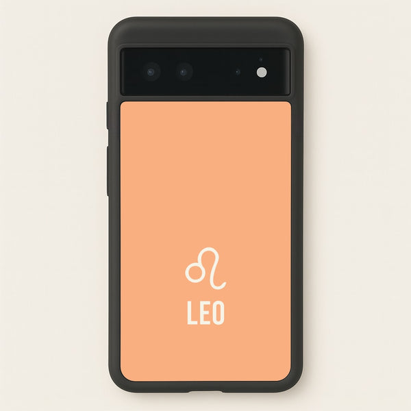 Leo Pastel Zodiac Google Pixel 6 Case