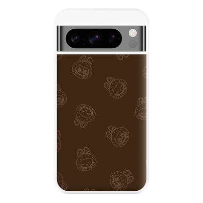 Monsters Outline Pattern I Google Pixel 8 Pro Case