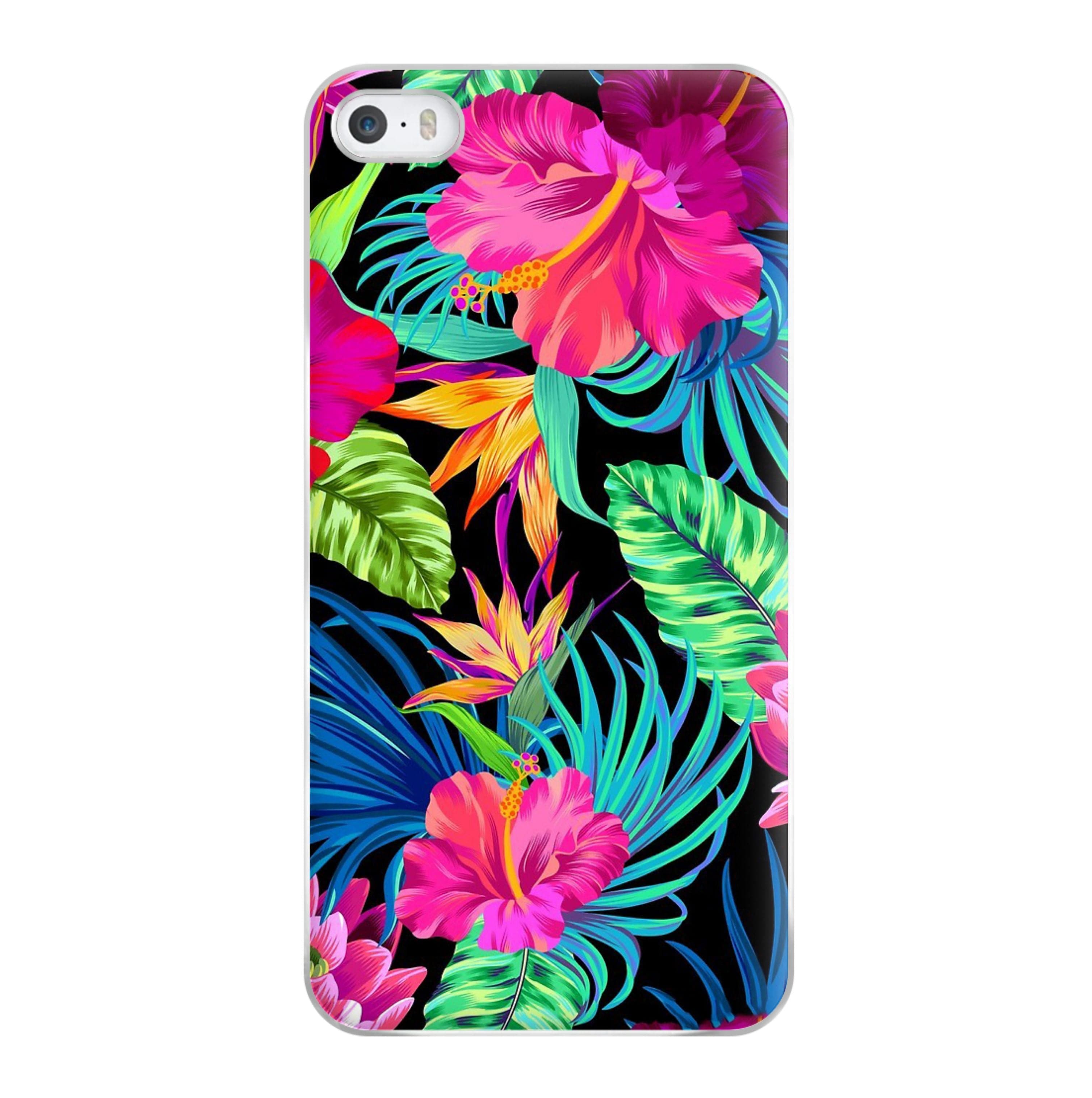 Colourful Hibiscus Pattern Phone Case