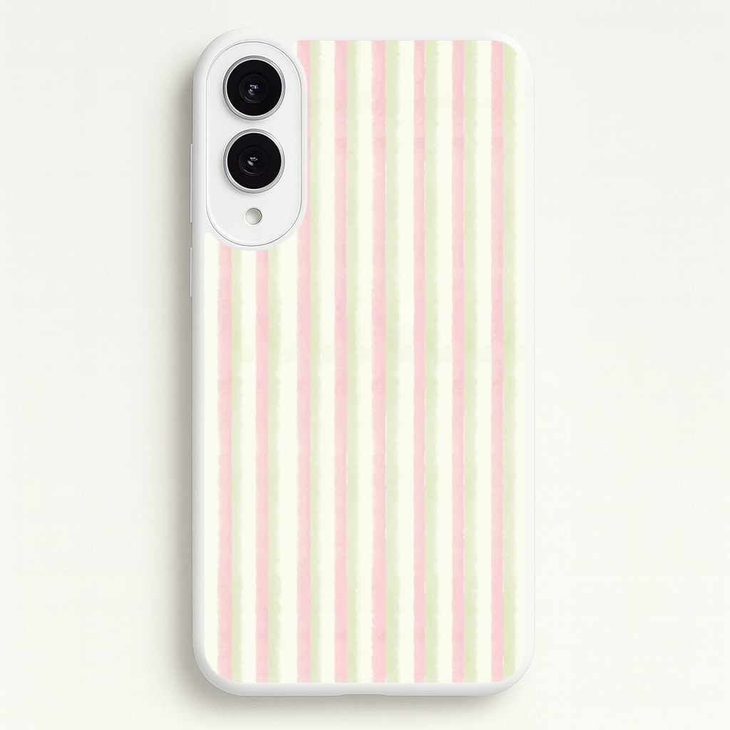 Petal Stripes Galaxy S25 Edge Case