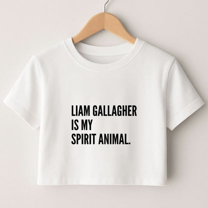 Liam Is My Spirit Animal Crop Top