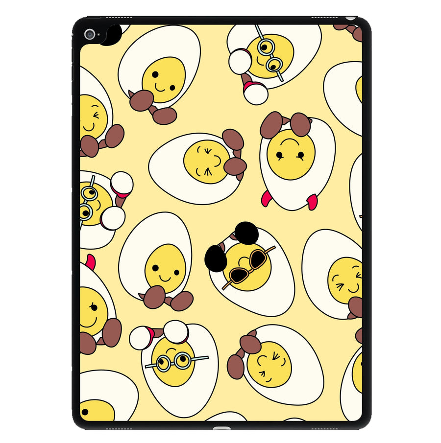 Egg Pattern - Plushy iPad Case