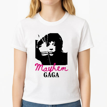 Pink Mayhem Gaga Womens T-Shirt
