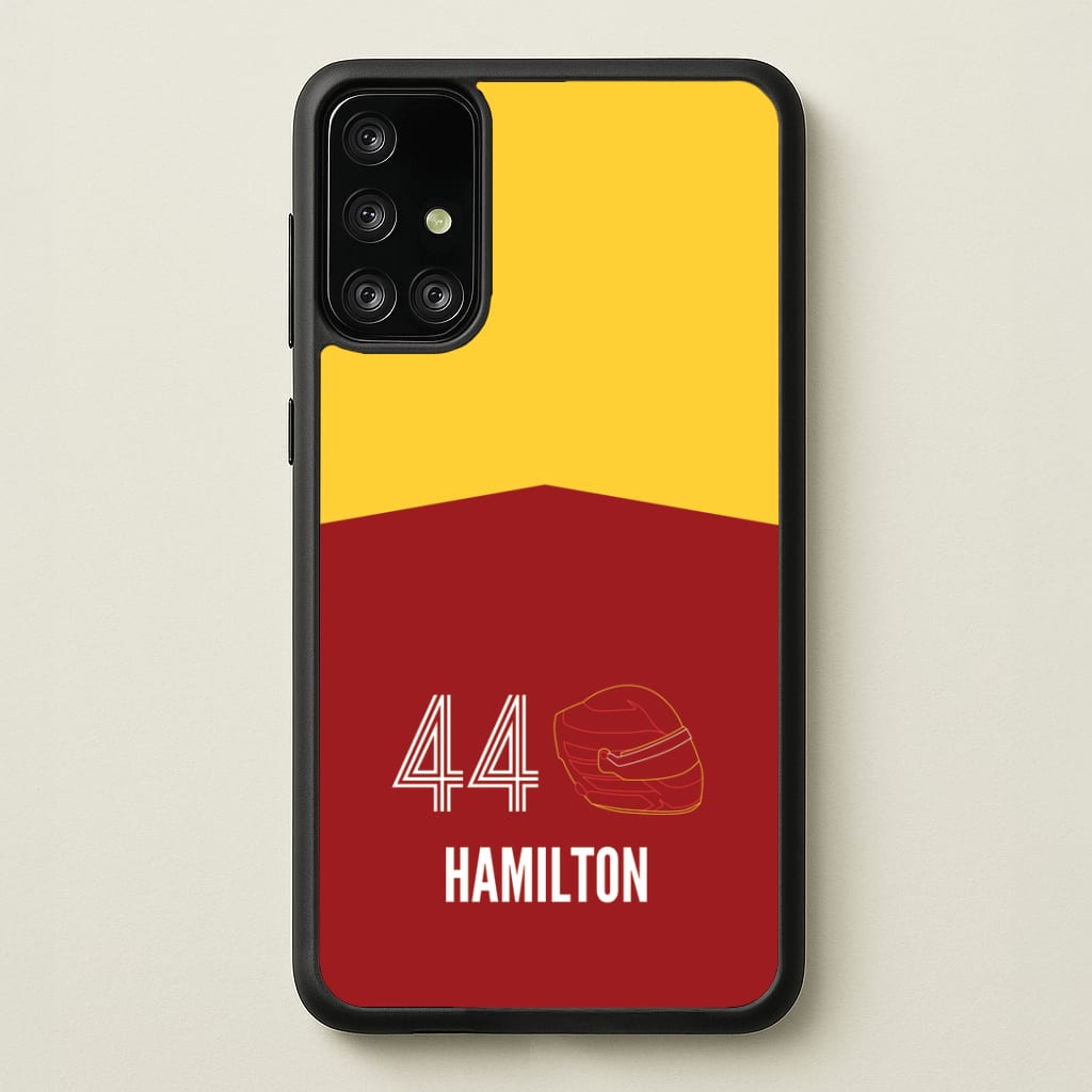 Hamilton Helmet 2026 Galaxy A71 Case