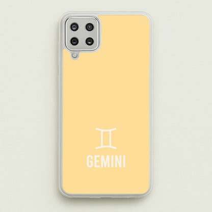 Gemini Pastel Zodiac Galaxy A12 Case