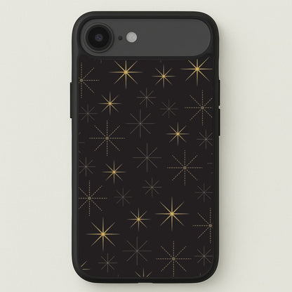Christmas Gold Stars Pattern iPhone 17 Air Case