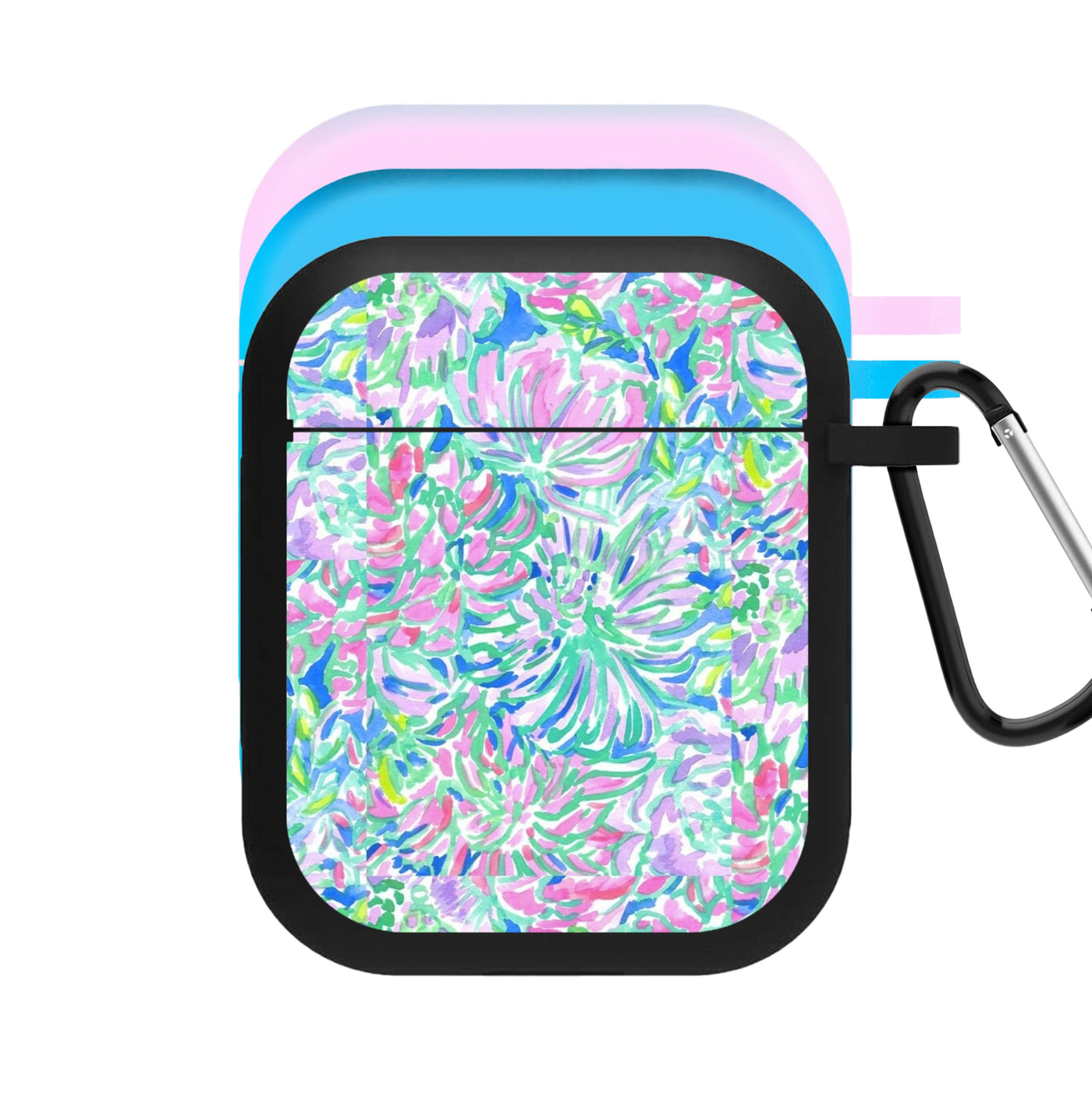 Colourful Floral Painting AirPods Case