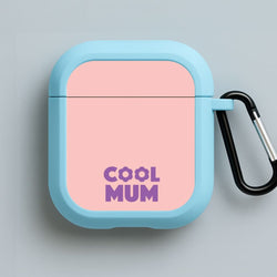 Cool Mum Blue AirPods Case