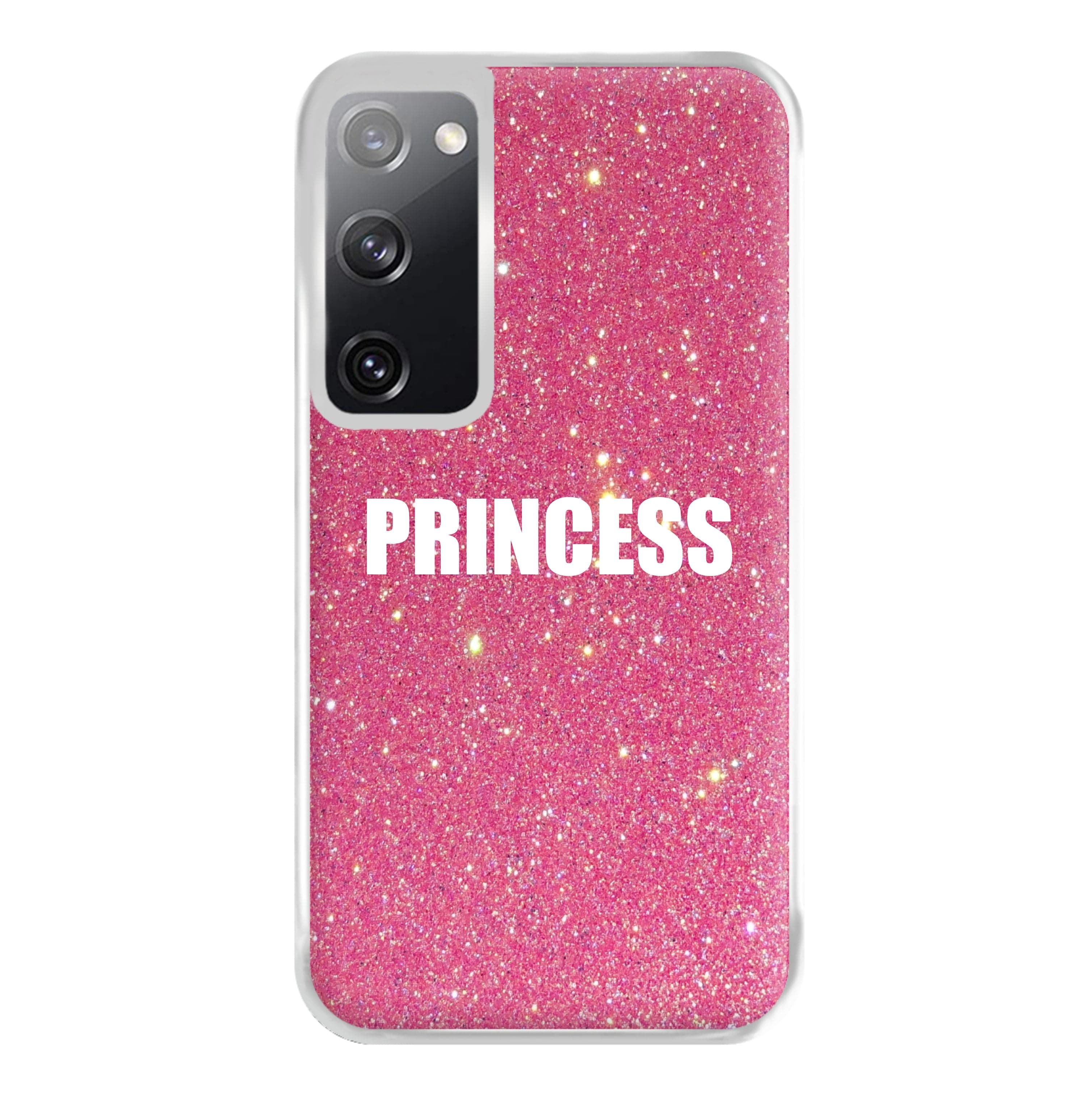 Glittery Pink Princess Phone Case