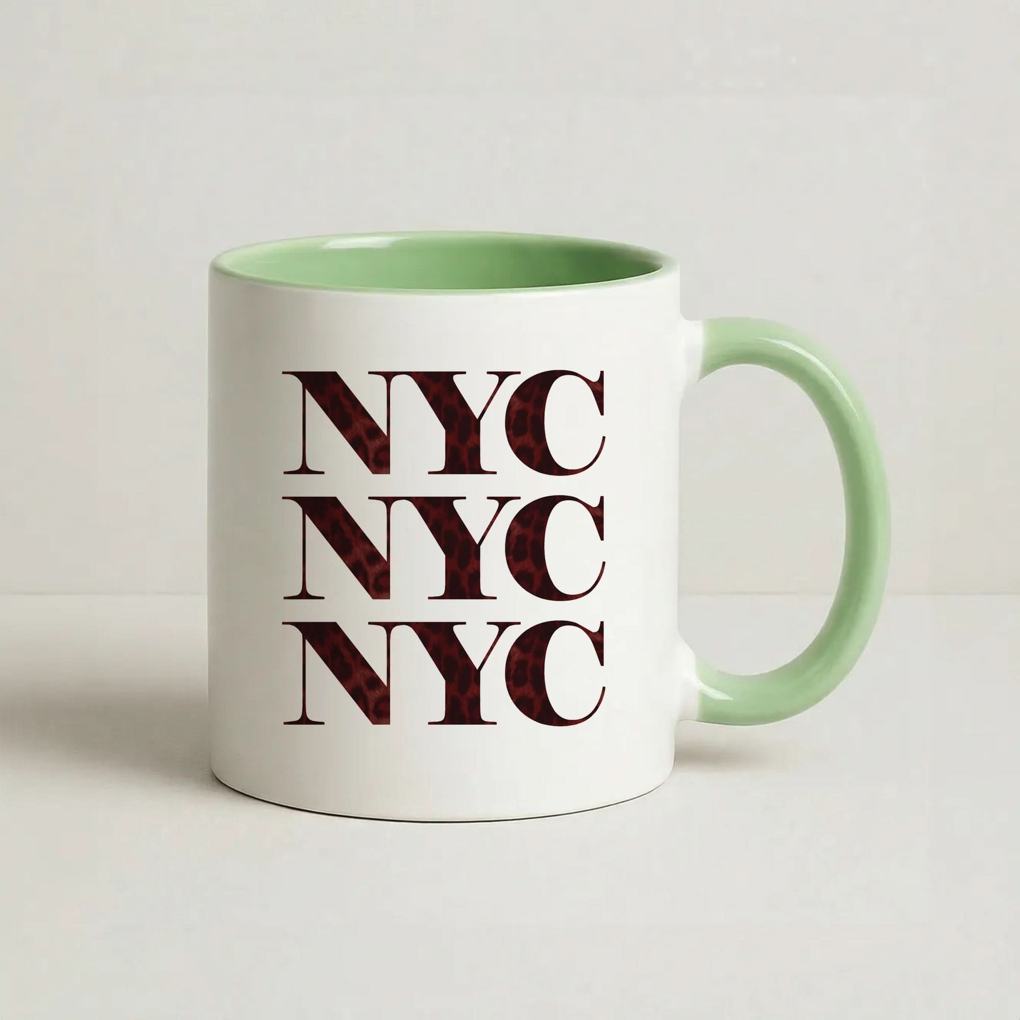 Fifth Avenue  Green Mug