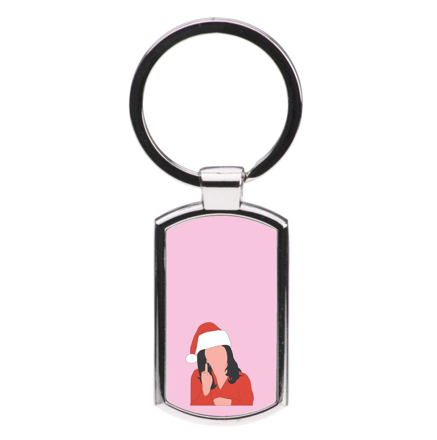 Middle Finger Luxury Keyring