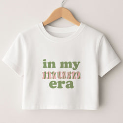In My Mum Era Crop Top