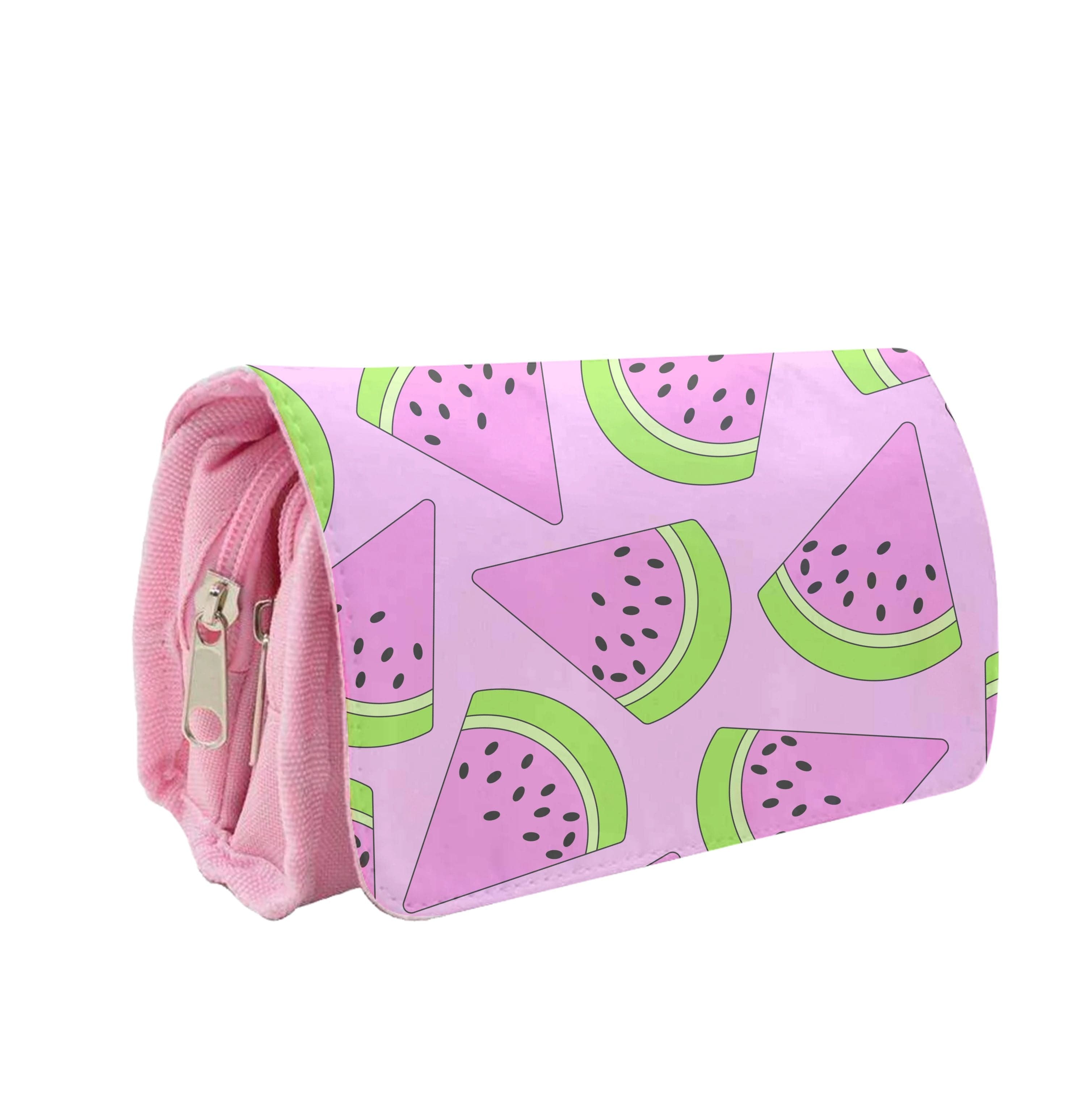 Pink Watermelon Pattern - Summer Pencil Case