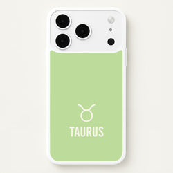 Taurus Pastel Zodiac iPhone 17 Pro Case