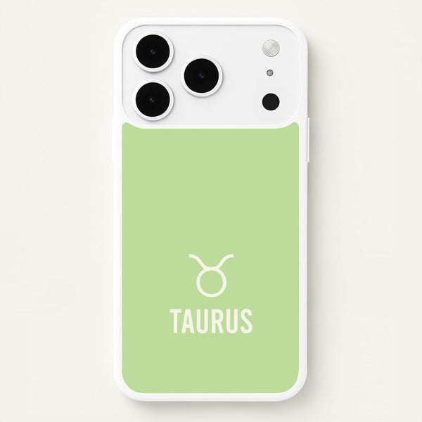 Taurus Pastel Zodiac iPhone 17 Pro Case