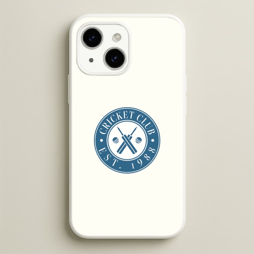 Cricket Badge iPhone 14 Plus Case