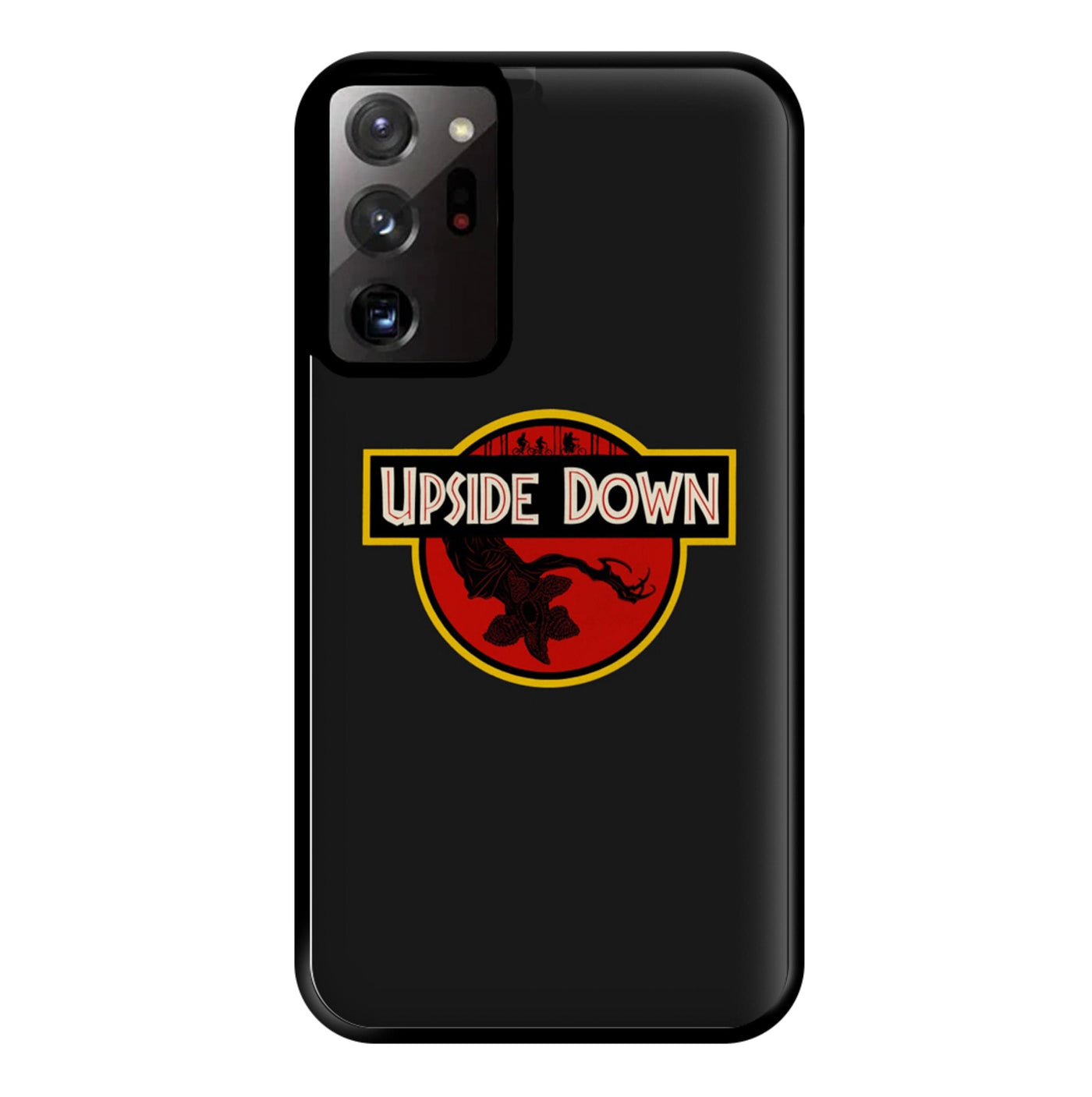 Upside Down - Jurassic Inspired Stranger Things Phone Case