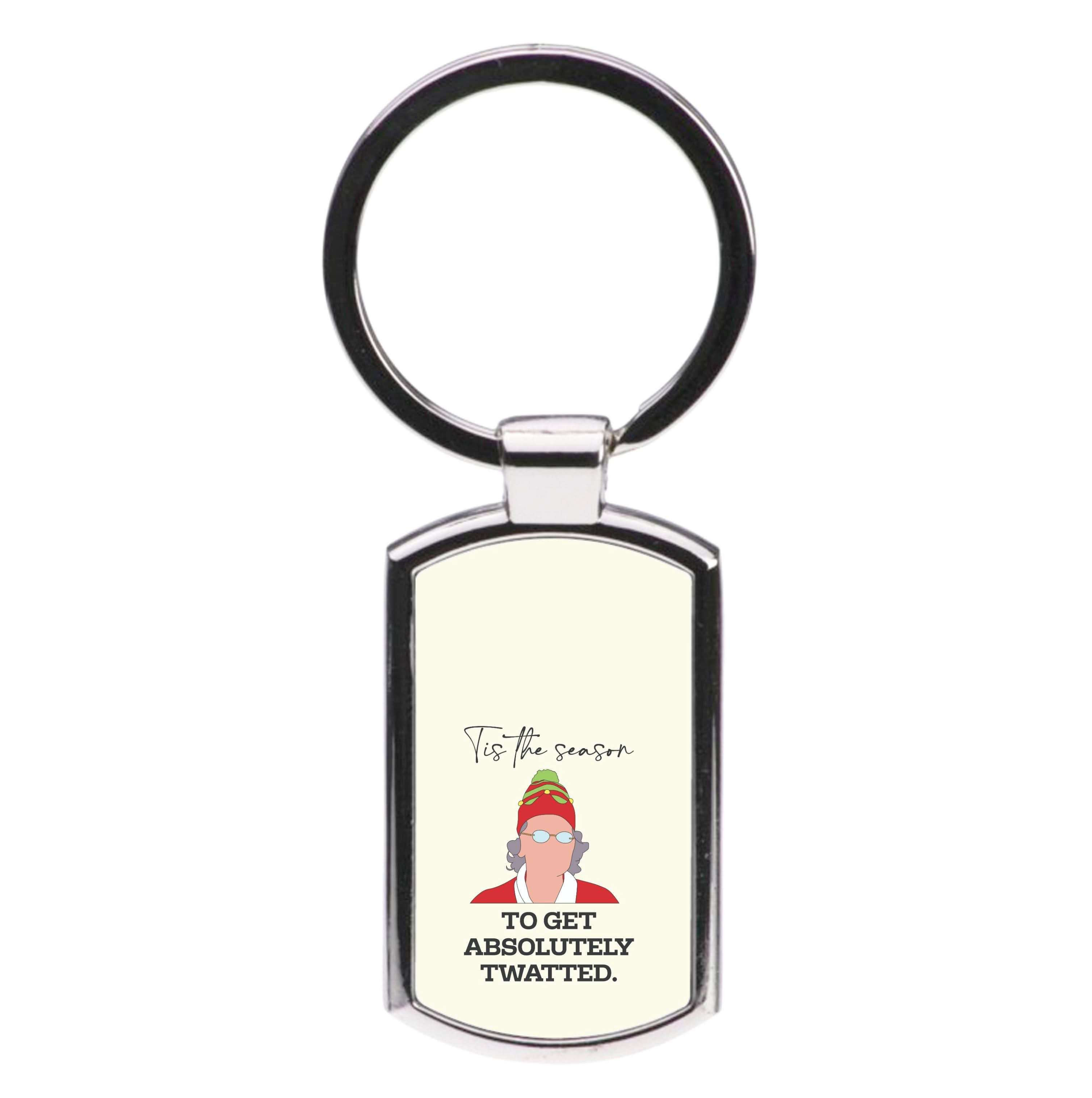 Tis The Season To Get Twatted Luxury Keyring