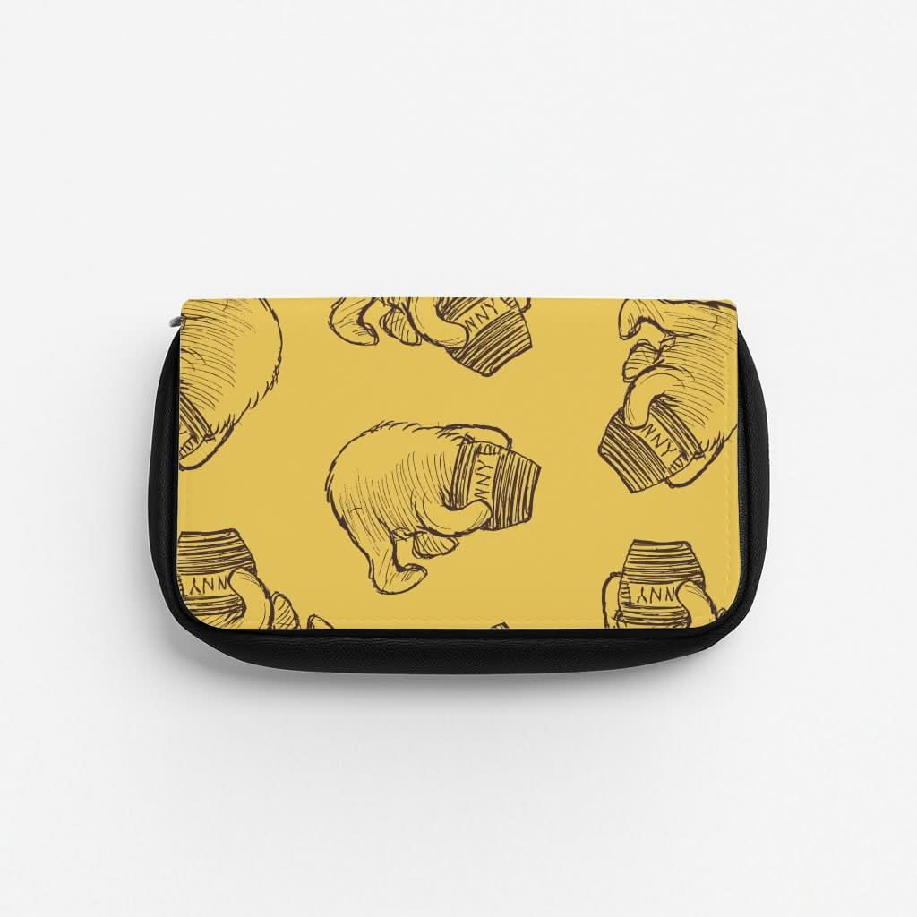 Winnie Honey Pot Pattern Pencil Case