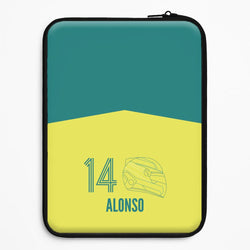 Alonso Helmet 2026 Universal Laptop Sleeve