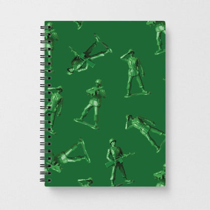 Toy Army Soldier Pattern Notebook