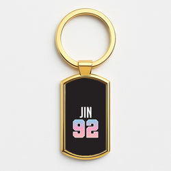 Jin 92 Gold Keyring
