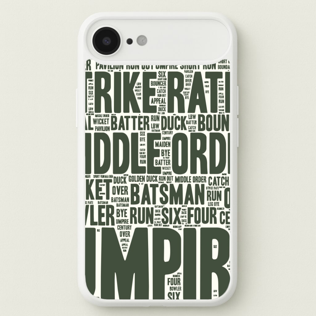 Cricket Wordscape iPhone 17 Air Case