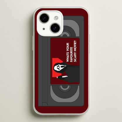 Horror Movie 7 VHS Tape iPhone 14 Case