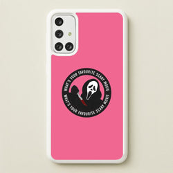 What's Your Favourite Scary Movie Badge Galaxy A71 Case