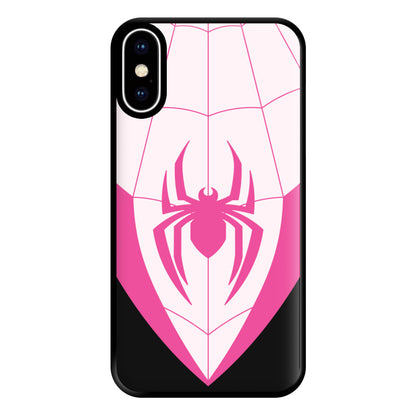 Pink And Black Spider Costume iPhone XS Max Case