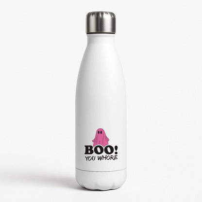 Boo You Ghost White Water Bottle