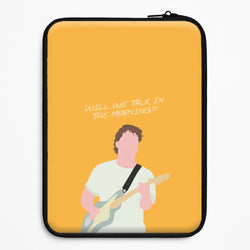 Will We Talk In The Morning Yellow Universal Laptop Sleeve