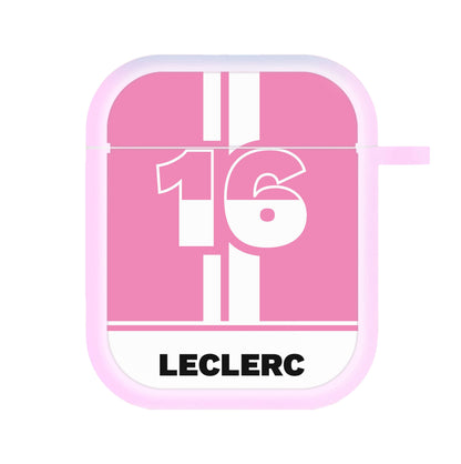 Pink Leclerc AirPods Case