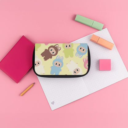 Colourful Little Monsters Pattern Pencil Case