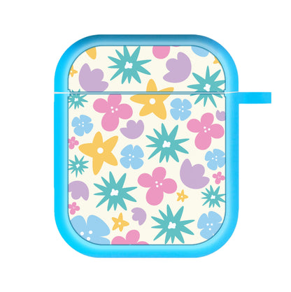 Playful Flowers - Floral Patterns AirPods Case