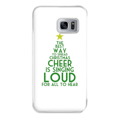 The Best Way To Spread Christmas Cheer - Elf Phone Case