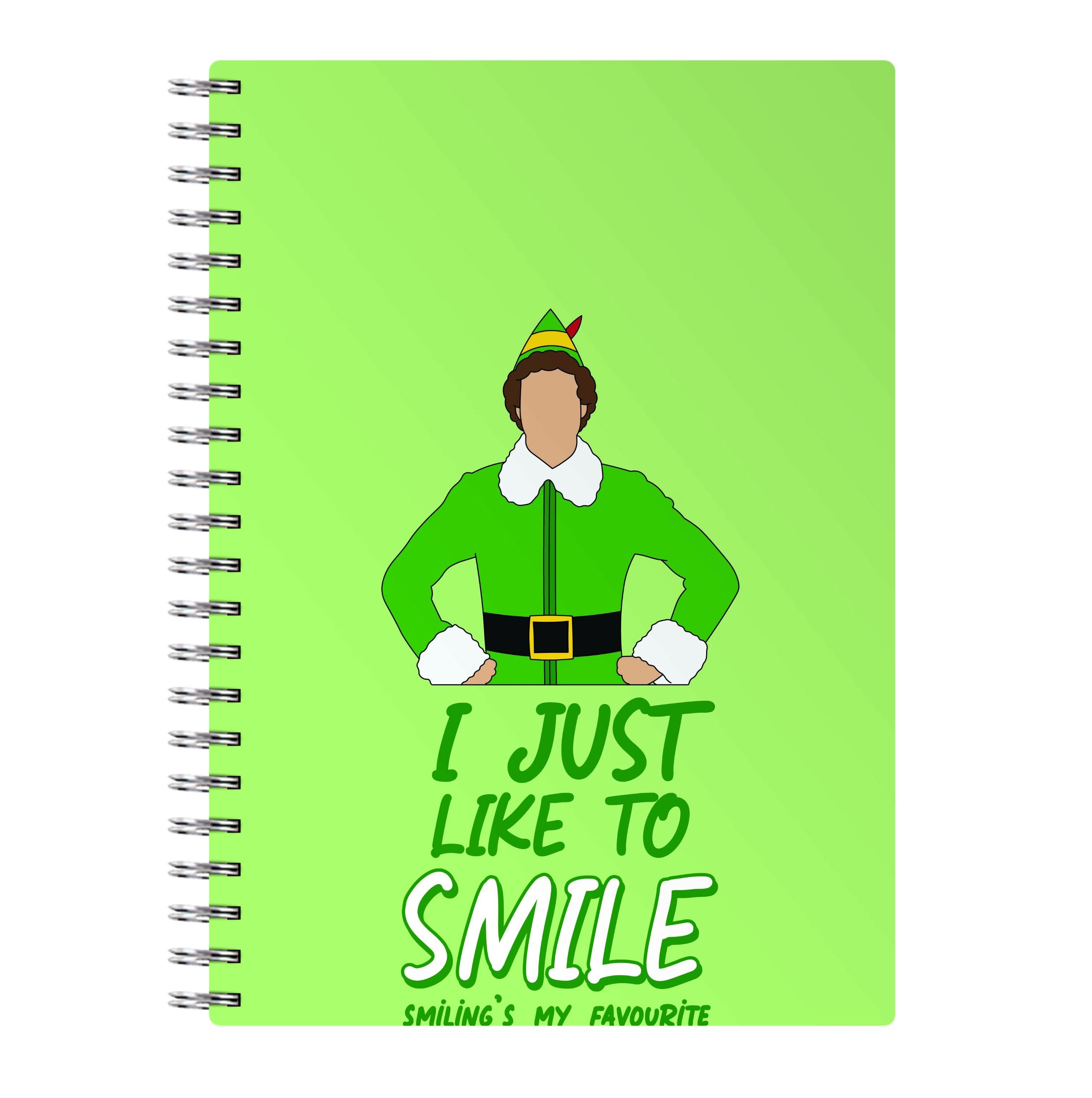 I Just Like To Smile Notebook