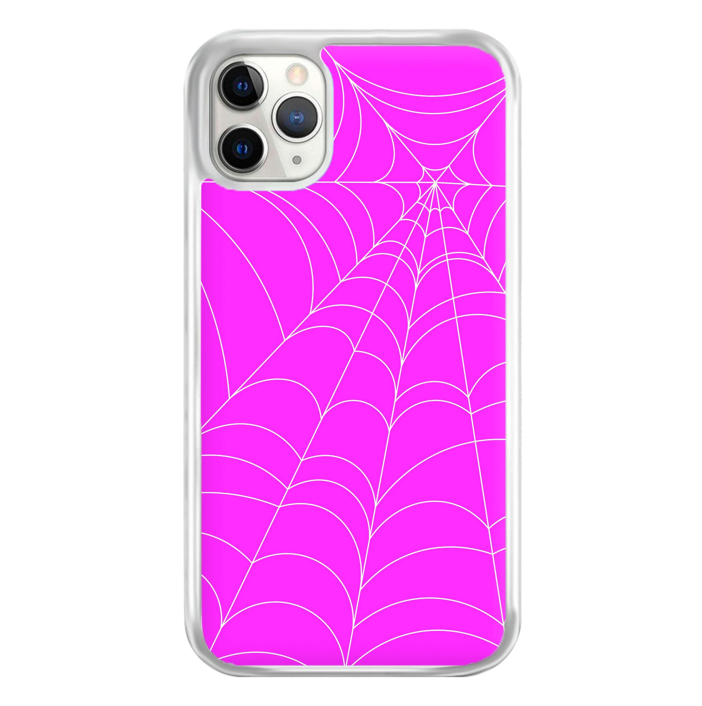 Pink Cobwebs Pattern Phone Case