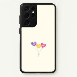 Mum Watercolour Balloons Galaxy S21 Ultra Case