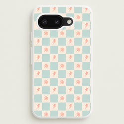 Patchwork Floral Pattern Google Pixel 9a Case